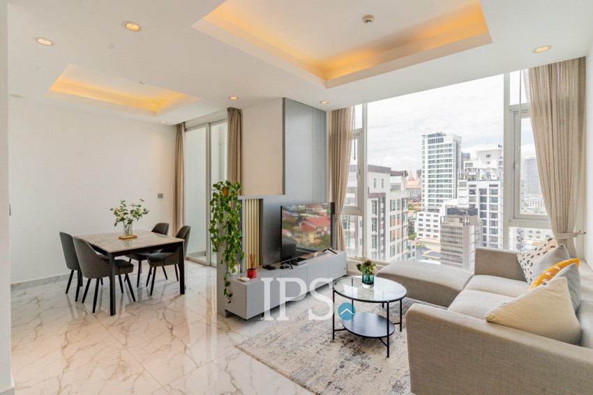 1 Bedroom Condo For Rent - J Tower 2, BKK1, Phnom Penh