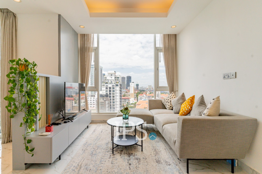 1 Bedroom Condo For Rent - J Tower 2, BKK1, Phnom Penh