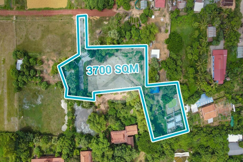 3700 Sqm Land For Sale - Chreav, Siem Reap