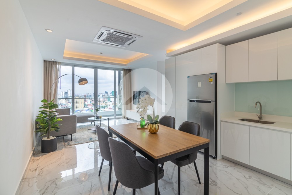 2 Bedroom Condo For Rent - J Tower 2, BKK1, Phnom Penh