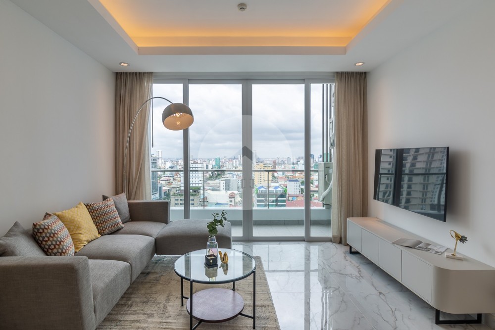 2 Bedroom Condo For Rent - J Tower 2, BKK1, Phnom Penh - Image 2