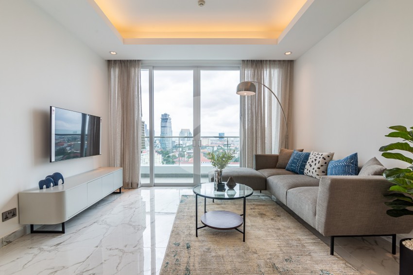 2 Bedroom Condo For Rent - J Tower 2, BKK1, Phnom Penh