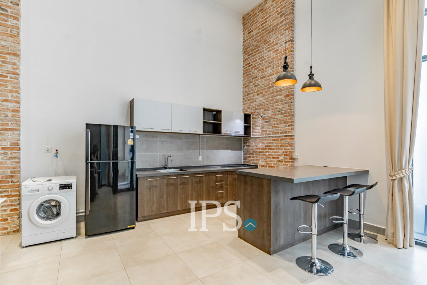 Duplex 2 Bedroom Serviced Apartment For Rent - BKK1, Phnom Penh