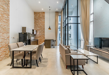 Duplex 2 Bedroom Serviced Apartment For Rent - BKK1, Phnom Penh thumbnail