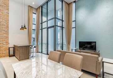 Duplex 2 Bedroom Serviced Apartment For Rent - BKK1, Phnom Penh thumbnail