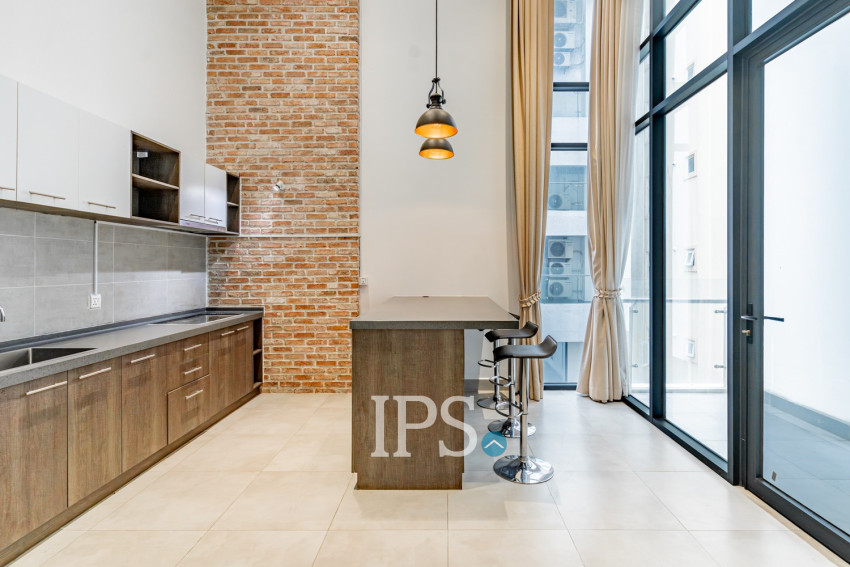 Duplex 2 Bedroom Serviced Apartment For Rent - BKK1, Phnom Penh
