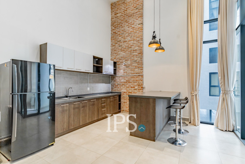 Duplex 2 Bedroom Serviced Apartment For Rent - BKK1, Phnom Penh