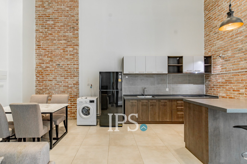 Duplex 2 Bedroom Serviced Apartment For Rent - BKK1, Phnom Penh