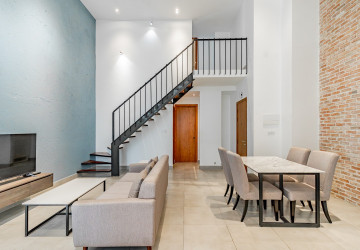 Duplex 2 Bedroom Serviced Apartment For Rent - BKK1, Phnom Penh thumbnail
