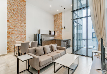 Duplex 2 Bedroom Serviced Apartment For Rent - BKK1, Phnom Penh thumbnail