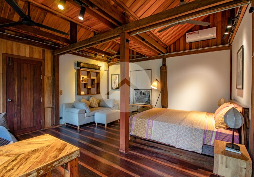 2 Bedroom Wooden House For Rent - Chreav, Siem Reap