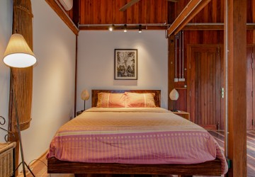 2 Bedroom Wooden House For Rent - Chreav, Siem Reap thumbnail