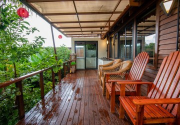 2 Bedroom Wooden House For Rent - Chreav, Siem Reap thumbnail