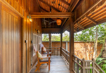2 Bedroom Wooden House For Rent - Chreav, Siem Reap thumbnail