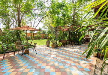 2 Bedroom Wooden House For Rent - Chreav, Siem Reap thumbnail