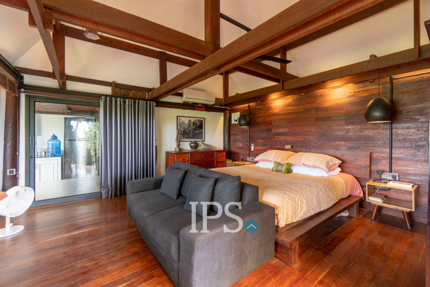 2 Bedroom Wooden House For Rent - Chreav, Siem Reap