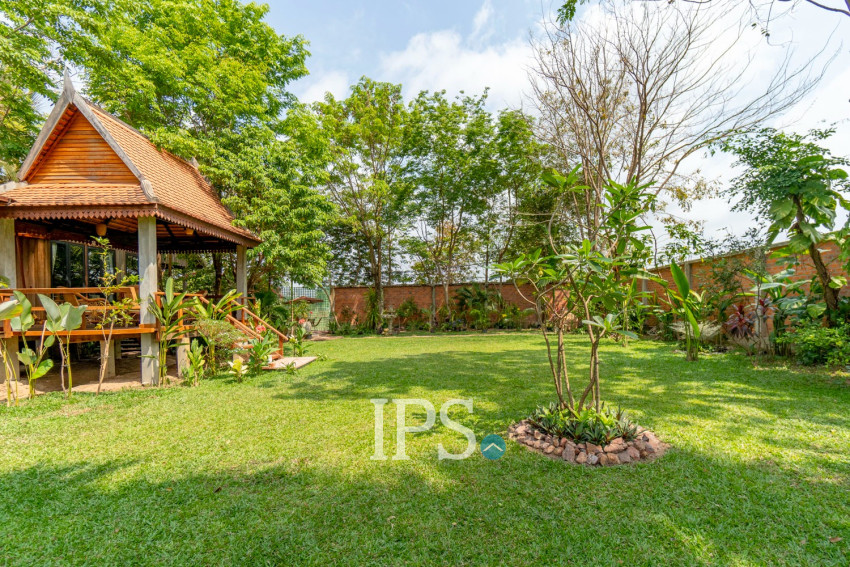 2 Bedroom Wooden House For Rent - Chreav, Siem Reap