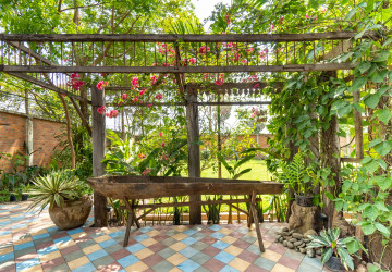 2 Bedroom Wooden House For Rent - Chreav, Siem Reap thumbnail