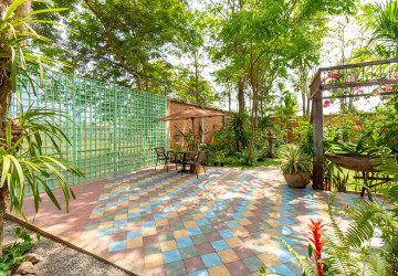 2 Bedroom Wooden House For Rent - Chreav, Siem Reap thumbnail