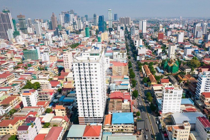 18th Floor 2 Bedroom Condo For Sale - BKK3, Phnom Penh
