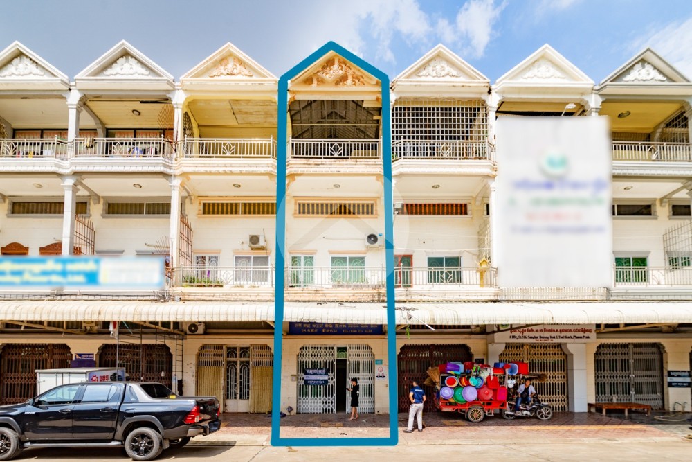 6 Bedroom Flat House For Sale - Toul Kork, Phnom Penh