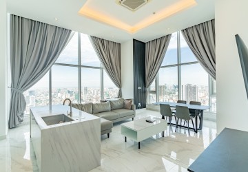 3 Bedroom Penthouse For Rent - J Tower 2, BKK1, Phnom Penh thumbnail