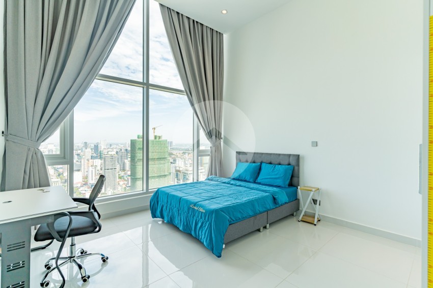 3 Bedroom Penthouse For Rent - J Tower 2, BKK1, Phnom Penh