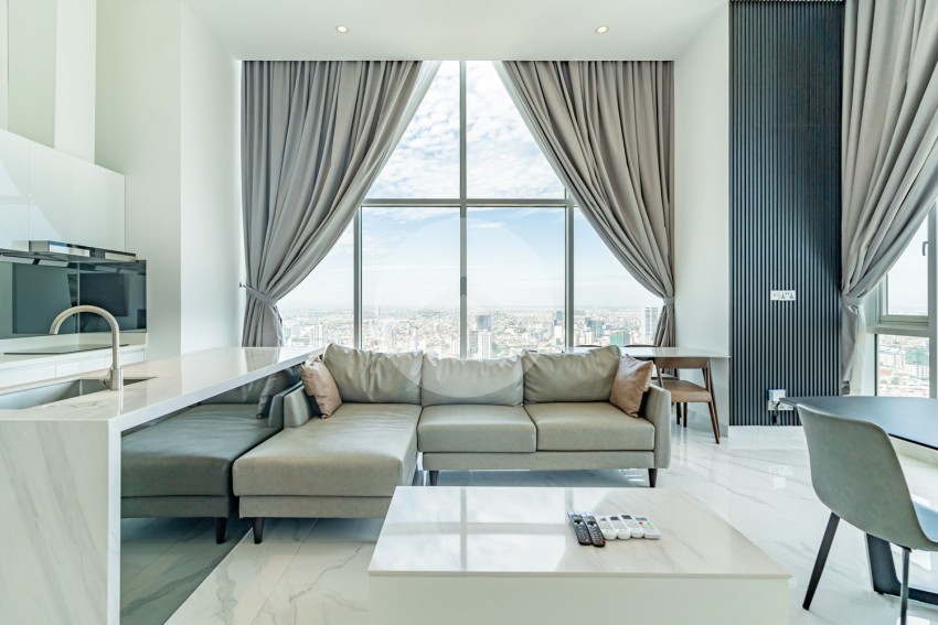 3 Bedroom Penthouse For Rent - J Tower 2, BKK1, Phnom Penh