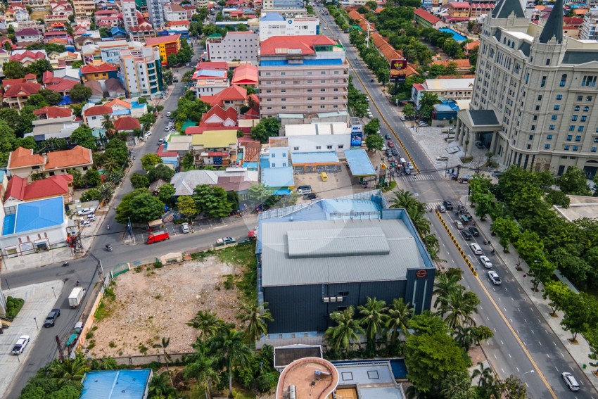 1200 Sqm Commercial Land For Rent - Toul Kork, Phnom Penh