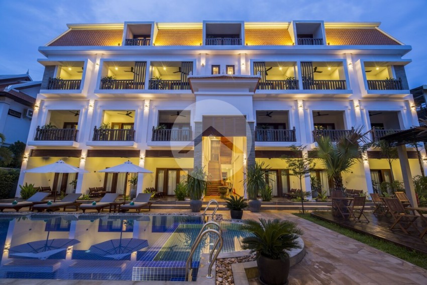 25 Bedroom Hotel  For Rent - Svay Dangkum, Siem Reap