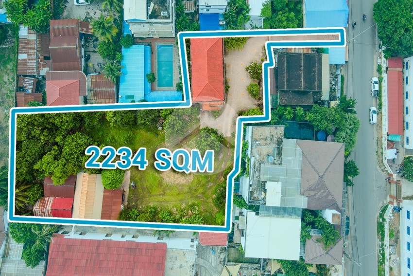 2234 Sqm Commercial Land For Sale - Sala Kamreuk, Siem Reap