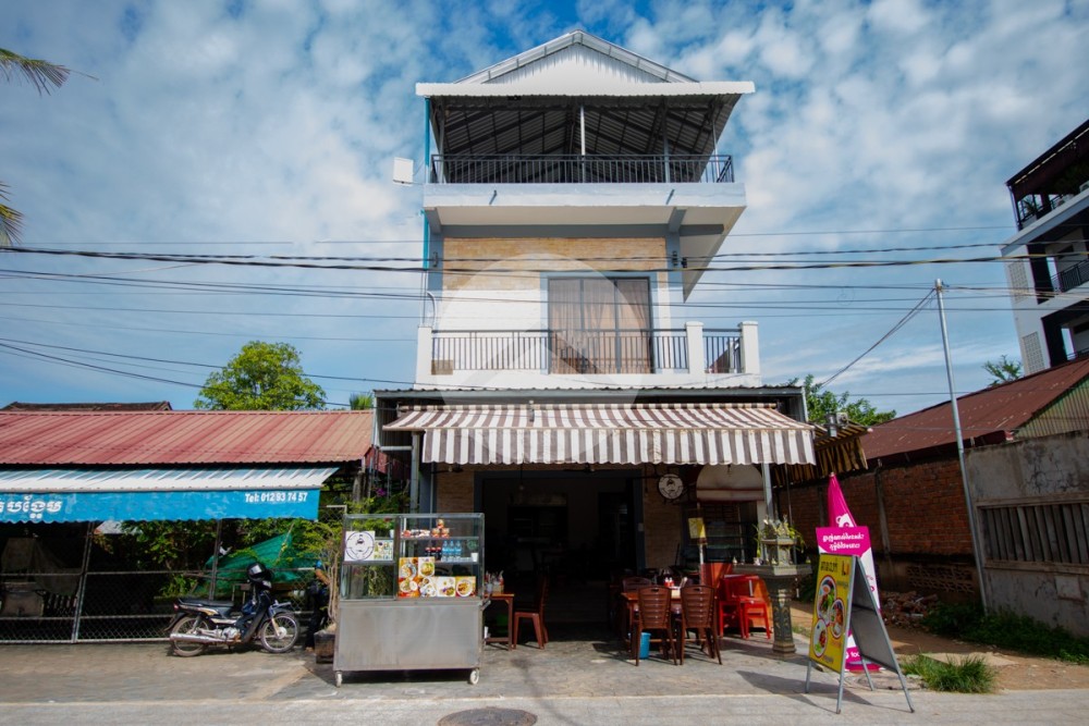 7 Bedroom Commercial Shophouse  For Rent - Night Market Area, Siem Reap