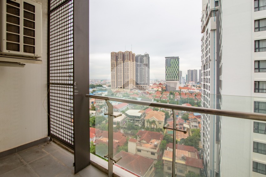 12th Floor 1 Bedroom Condo For Sale - Embassy Residences, Tonle Bassac, Phnom Penh