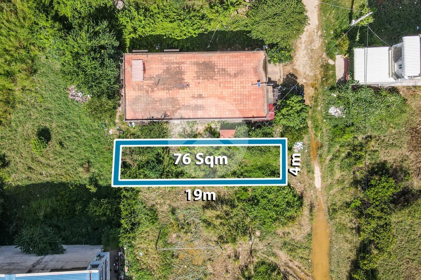 76 Sqm Land For Sale - Near Aeon 2, Sen Sok,-Phnom Penh