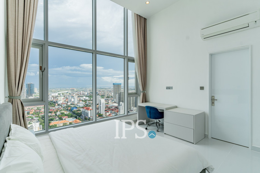 3 Bedroom Penthouse For Rent - J Tower 2, BKK1, Phnom Penh