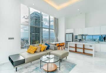 3 Bedroom Penthouse For Rent - J Tower 2, BKK1, Phnom Penh thumbnail