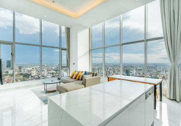 3 Bedroom Penthouse For Rent - J Tower 2, BKK1, Phnom Penh thumbnail