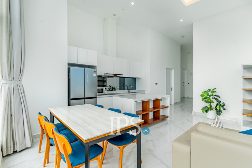 3 Bedroom Penthouse For Rent - J Tower 2, BKK1, Phnom Penh