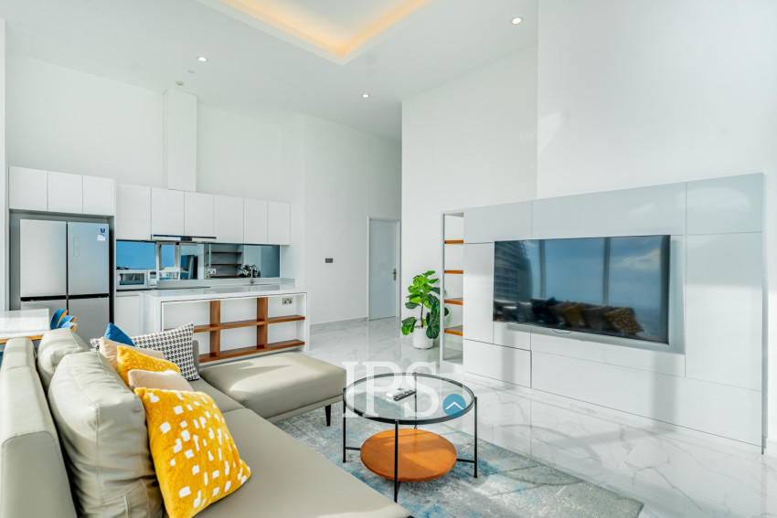 3 Bedroom Penthouse For Rent - J Tower 2, BKK1, Phnom Penh