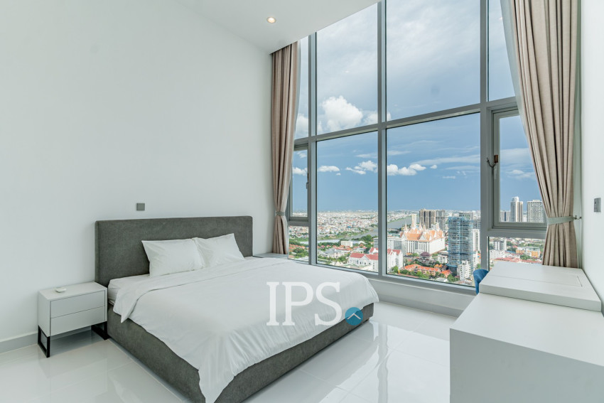 3 Bedroom Penthouse For Rent - J Tower 2, BKK1, Phnom Penh