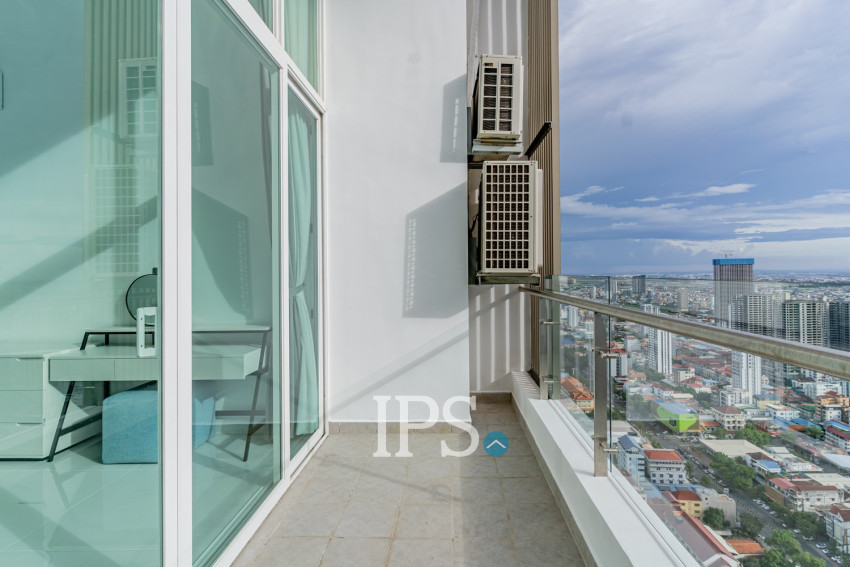 3 Bedroom Penthouse For Rent - J Tower 2, BKK1, Phnom Penh