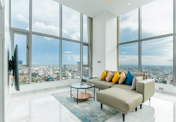 3 Bedroom Penthouse For Rent - J Tower 2, BKK1, Phnom Penh thumbnail