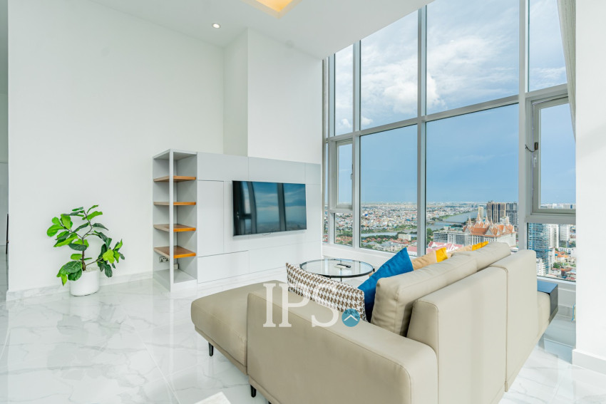 3 Bedroom Penthouse For Rent - J Tower 2, BKK1, Phnom Penh