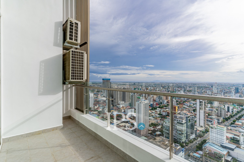 3 Bedroom Penthouse For Rent - J Tower 2, BKK1, Phnom Penh
