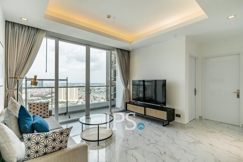 2 Bedroom Condo For Rent - J Tower 2, BKK1, Phnom Penh