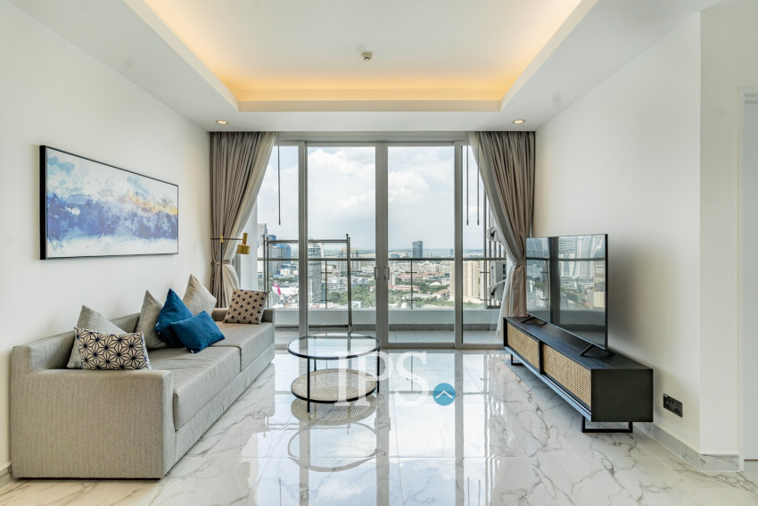 2 Bedroom Condo For Rent - J Tower 2, BKK1, Phnom Penh