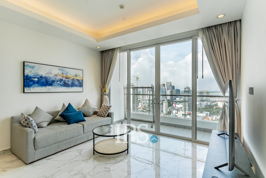2 Bedroom Condo For Rent - J Tower 2, BKK1, Phnom Penh