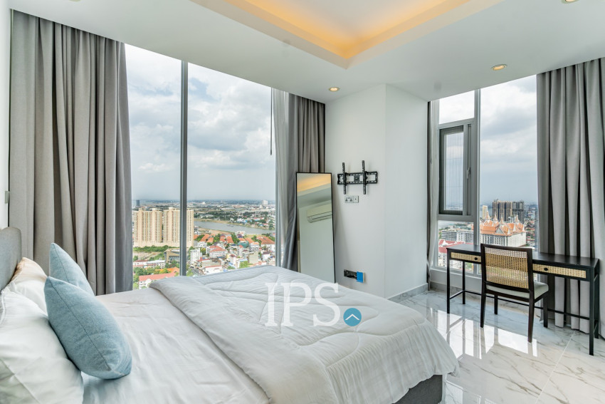 2 Bedroom Condo For Rent - J Tower 2, BKK1, Phnom Penh