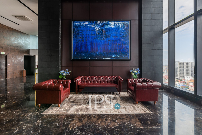 2 Bedroom Condo For Rent -J Tower 2, BKK1, Phnom Penh