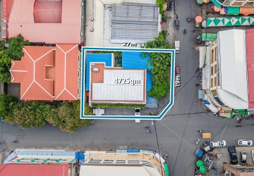 472 Sqm Corner Land For Sale - Boeung Trabek, Phnom Penh thumbnail